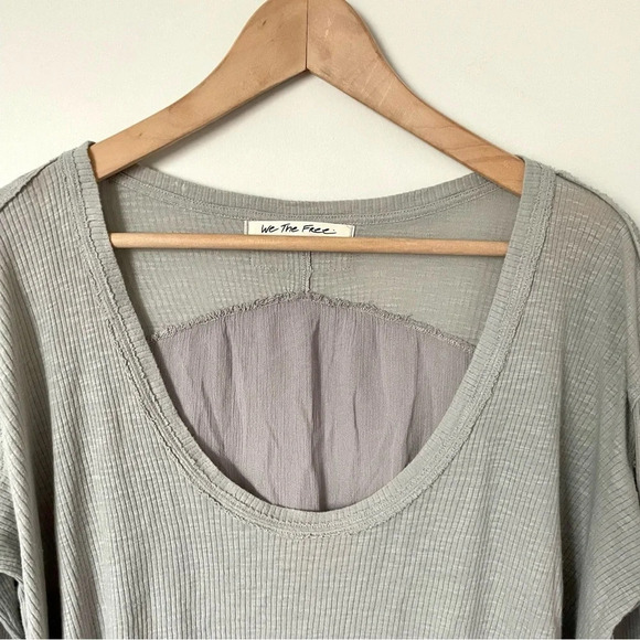 Free People We the Free TT Special Tee Grey - Picture 12 of 12